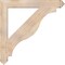 Ekena Millwork Funston Arts & Crafts Smooth Bracket, Douglas Fir, 5 1/2"W x 48"D x 48"H BKT06X48X48FST03SDF - alternate 4